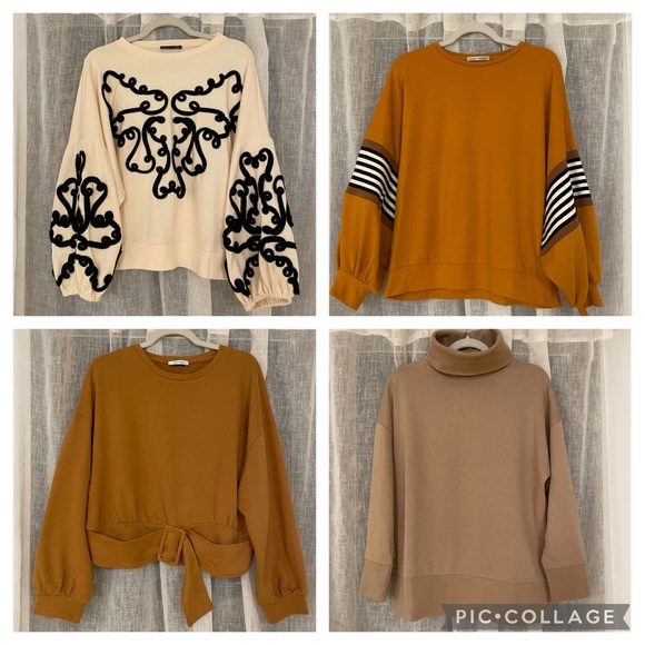 Zara Tops - Zara Sweatshirt Bundle